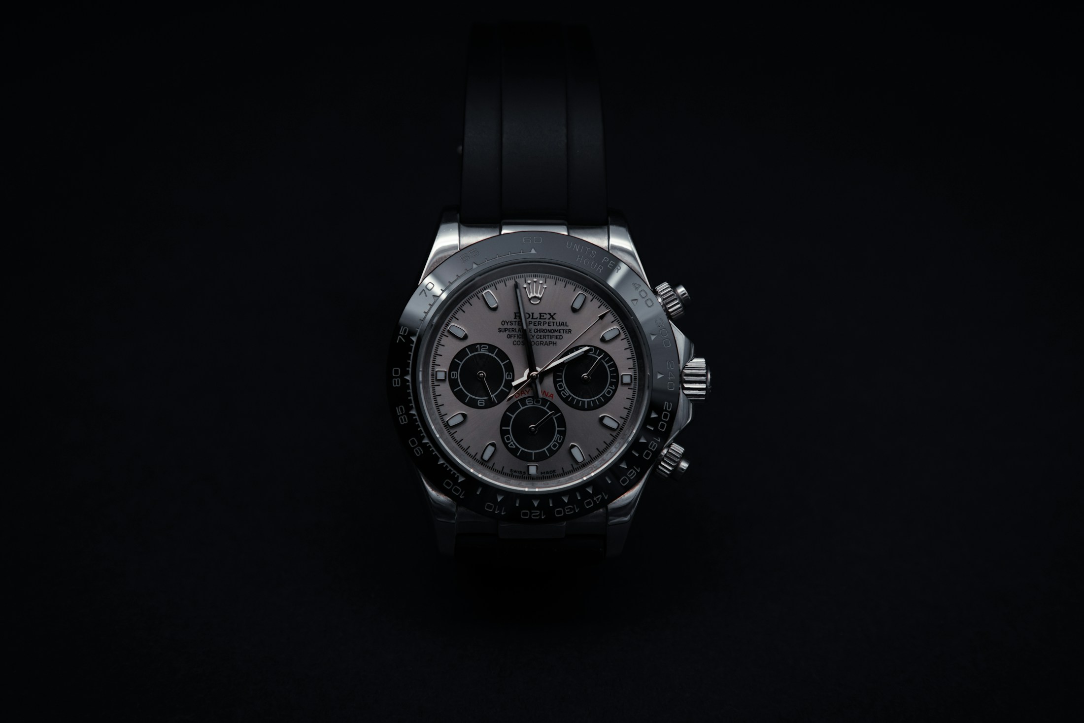 Chronograph dial details