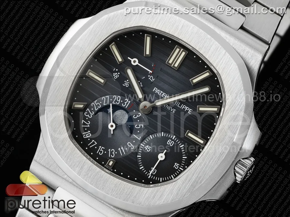 Patek Philippe Nautilus Moon Phase Blue
