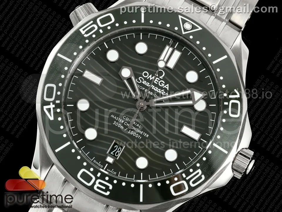 Omega Seamaster Diver 300M Green