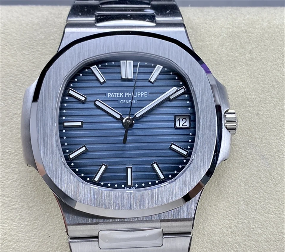 Patek Philippe Nautilus Blue with dark gradient