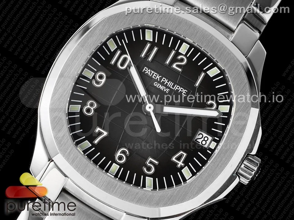 Patek Philippe Aquanaut Gray with dark gradient