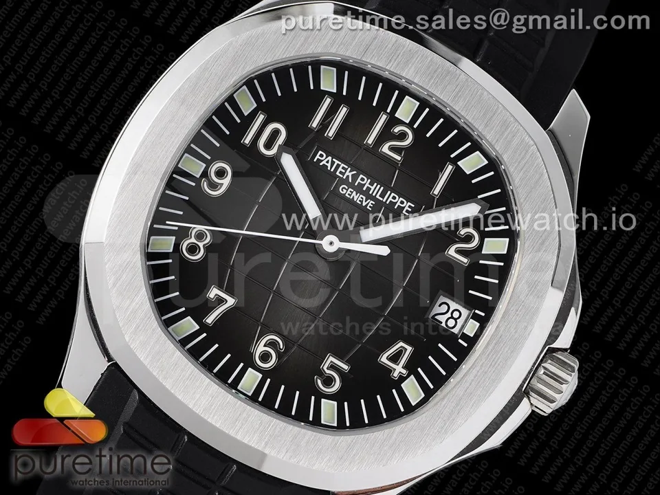 Patek Philippe Aquanaut Gray with dark gradient
