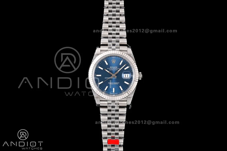 Rolex Datejust 41 · Blue / Jubilee