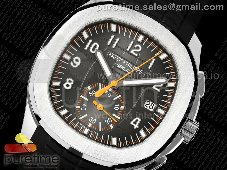 Patek Philippe Aquanaut Chronograph Gray with dark gradient