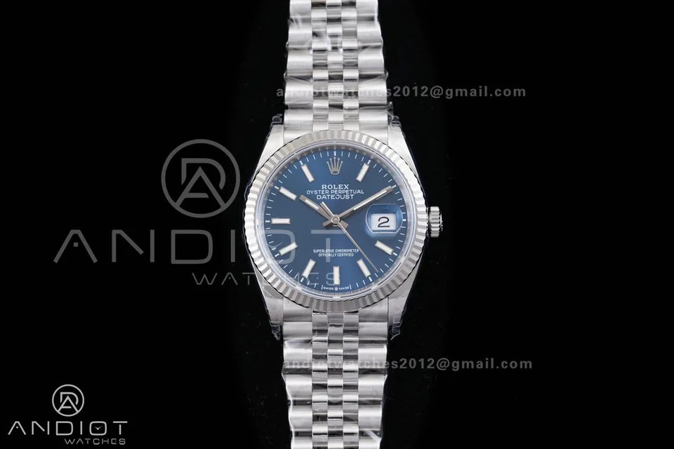 Rolex Datejust 36 · Blue / Jubilee
