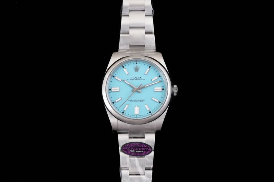 Rolex Oyster Perpetual 41 · Turquoise