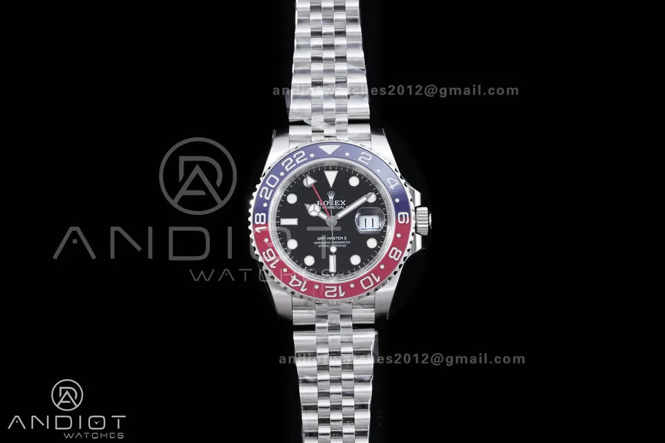 Rolex GMT-Master II · Red / Blue Jubilee