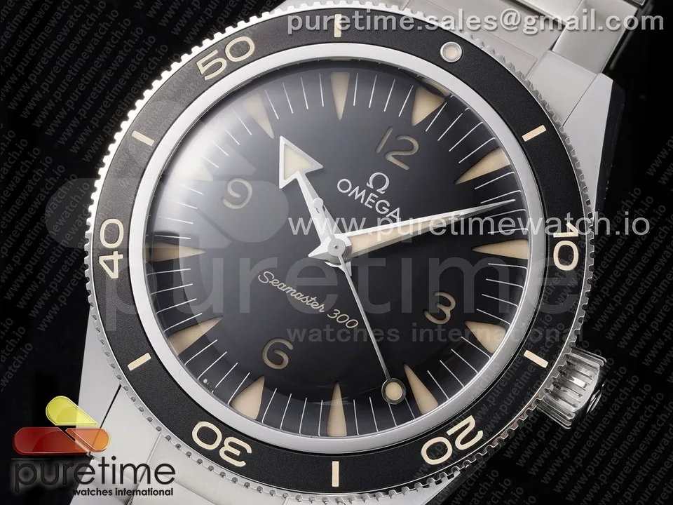 Omega Seamaster 300 Heritage Black