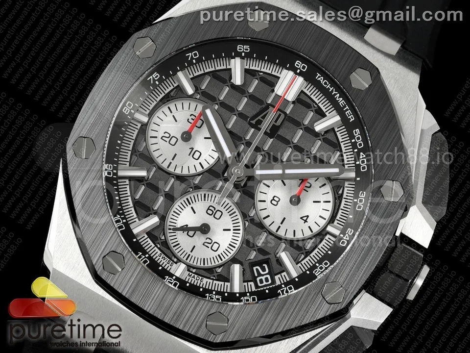 Audemars Piguet Royal Oak Offshore Chronograph Black with white counters