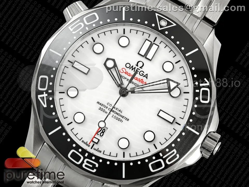 Omega Seamaster Diver 300M White