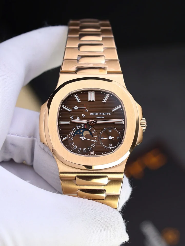 Patek Philippe Nautilus Moon Phase Brown