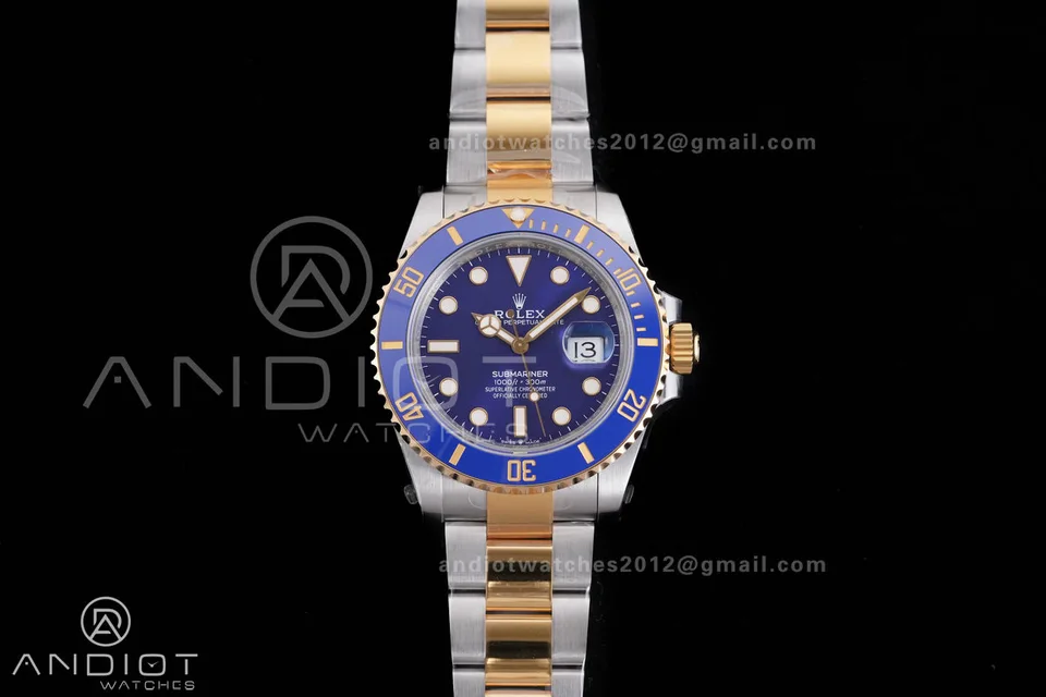 Rolex Submariner Date · Blue Two-Tone